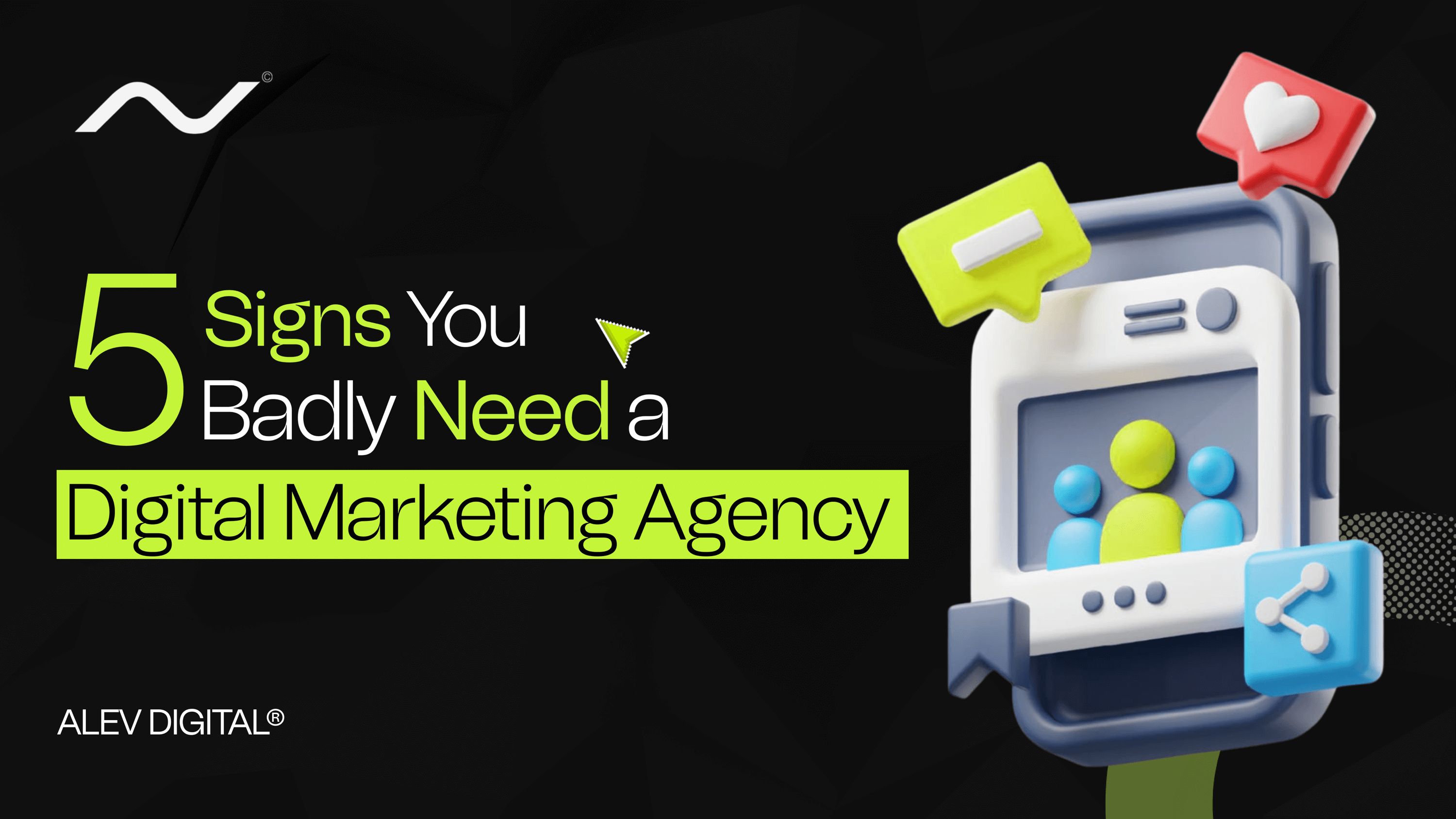 5 Clear Signs You Need a Creative Digital Marketing Agency